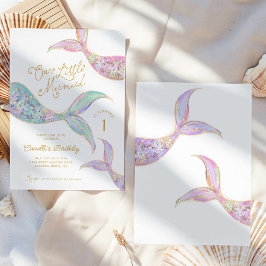 Convite Sereia sob o primeiro aniversario do mar