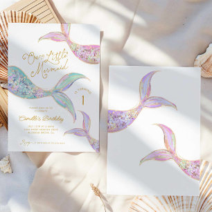 Convite Sereia sob o primeiro aniversario do mar