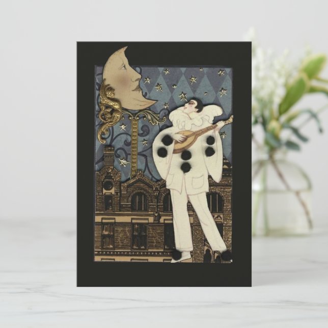 Convite Serenata do Luar (Em pé/Frente)