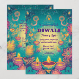 Convite Serene Diwali Grace