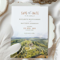 Serenidade Tuscana Salve a Data do País Italiano
