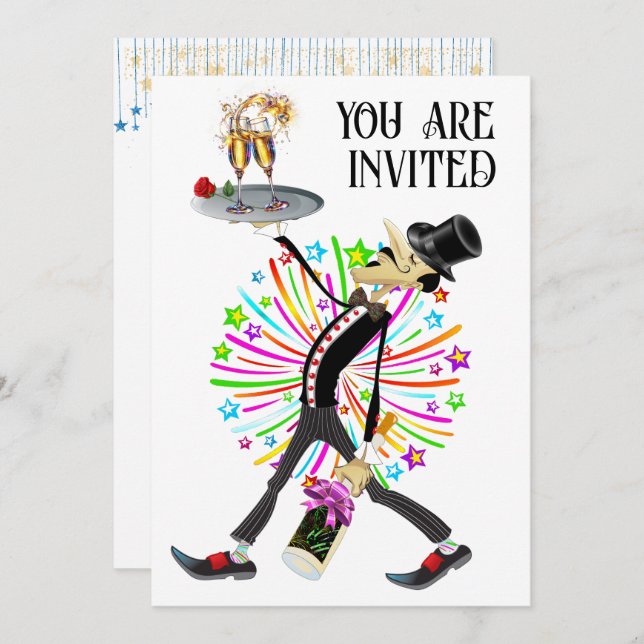 Convite Série Esperador de Coleta Exclusiva (Frente/Verso)