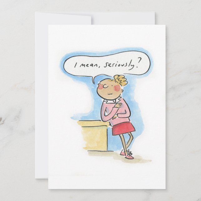 Convite Sério? (Frente)