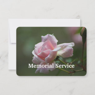 Convite Serviço Memorial de Fotografias Personalizado Con