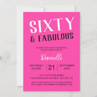 Sessenta e fabulosa rosa 60º aniversário