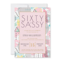 Sessenta e rosado rosa dos anos 80 Memphis Design 