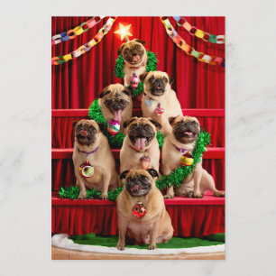 Convite Sete Pug-a-posar