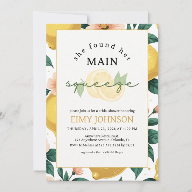 Convite Seu Amor (Frente)