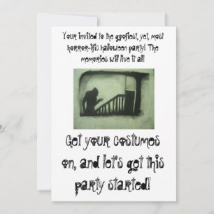 Convite Seu convidado ao Dia das Bruxas