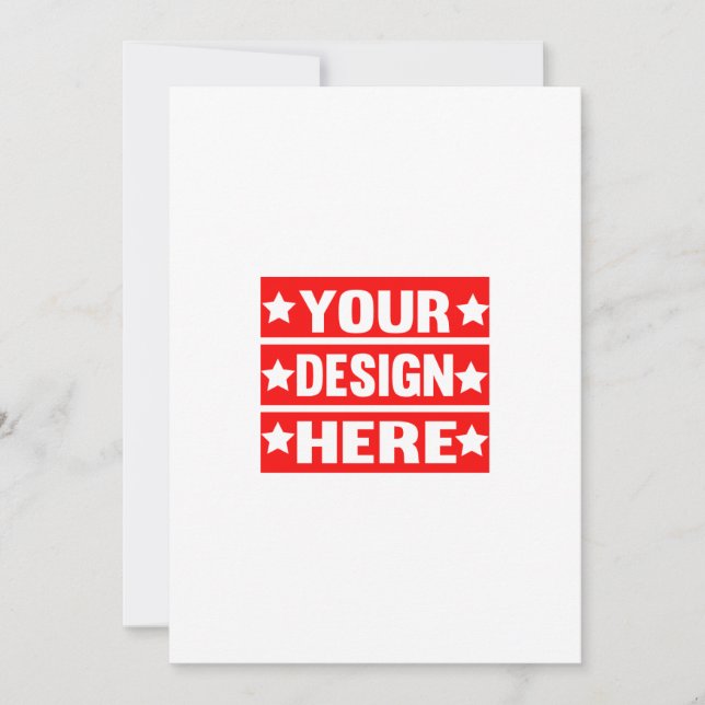 Convite Seu Design aqui personalizado (Frente)