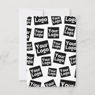 Convite Seu logotipo de design ou empresa Posicionamento