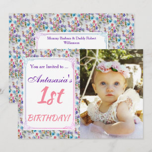 Convite SEU primeiro aniversario CONVIDA