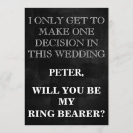 Convite Seu serviço como uma solicitação de RING BEARER