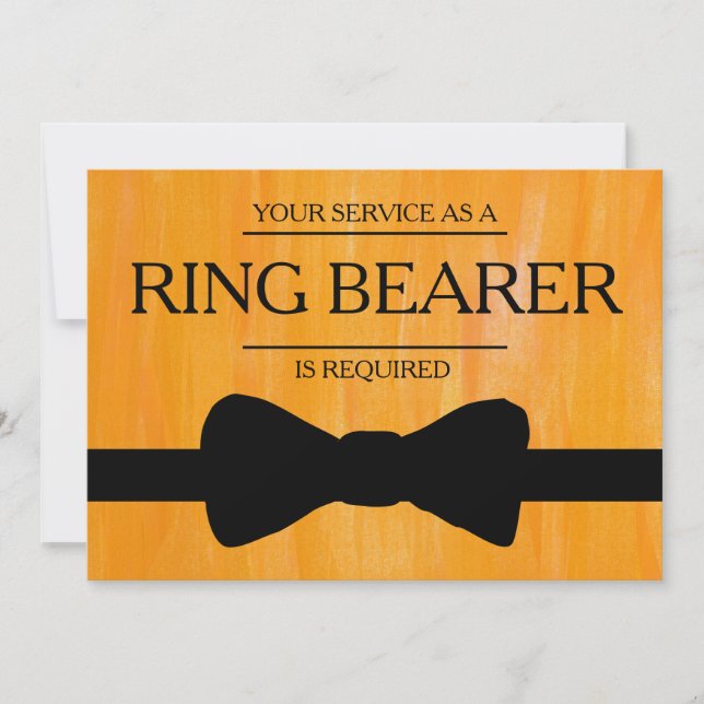 Convite Seu serviço é solicitado como melhor Padrinho de c (Frente)