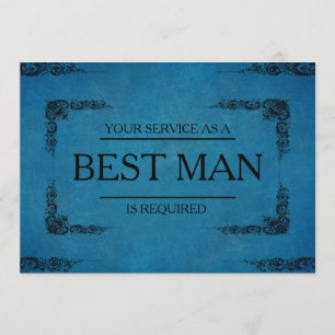 Convite Seu serviço é solicitado como o melhor Padrinho de