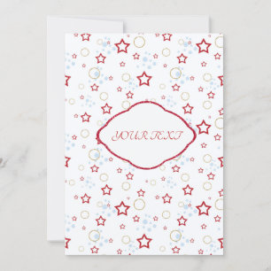 Convite Seu texto, personalizado