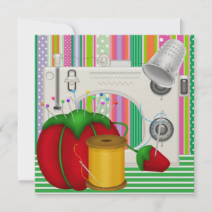 Convite Sew So Bonito Invite - SRF