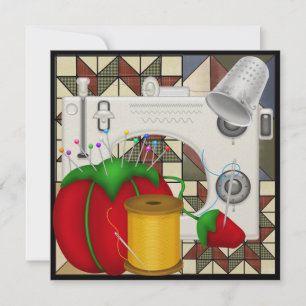 Convite Sew So Bonito Invite - SRF