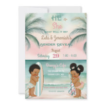 Sexo de Bebê de Praia Tropical Revela Sage Blush