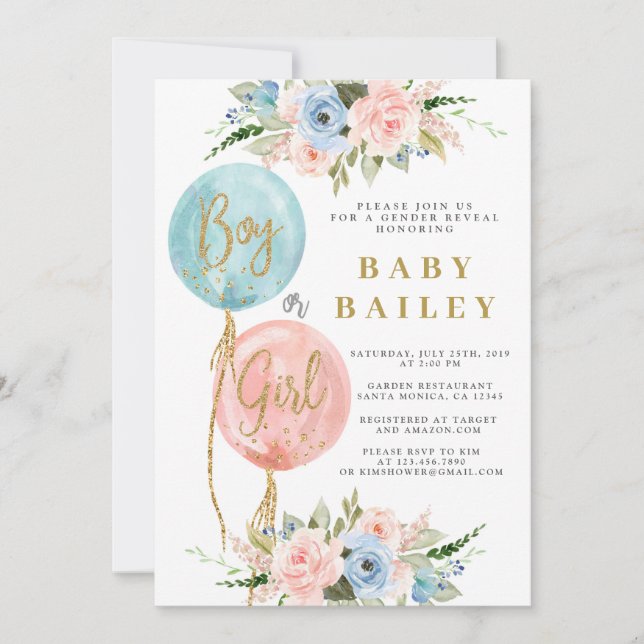 Convite Sexo revela (Frente)