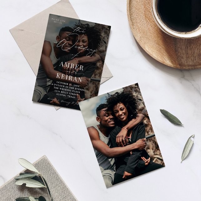 Convite Shades - Casamento Fotográfico (Criador carregado)