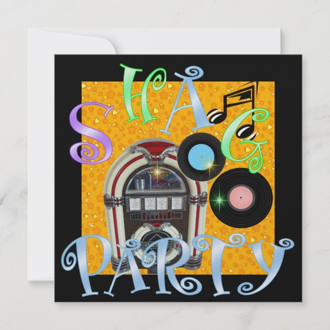 Convite Shag - SRF (Frente)