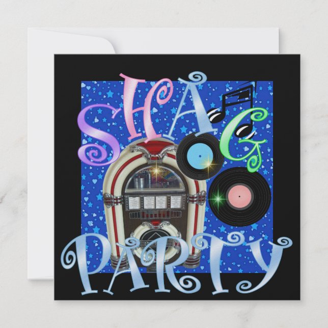 Convite Shag - SRF (Frente)