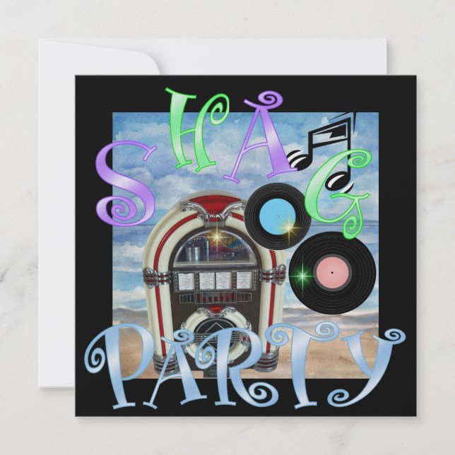 Convite Shag - SRF (Frente)