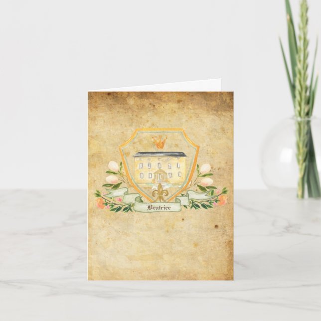 Convite Shakespeare do Velho Mundo | Fairytale (Frente)