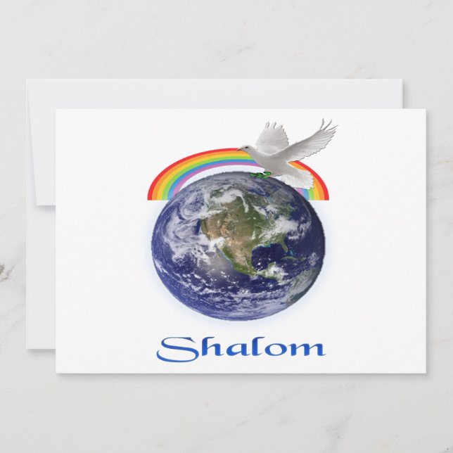 Convite shalom (Frente)