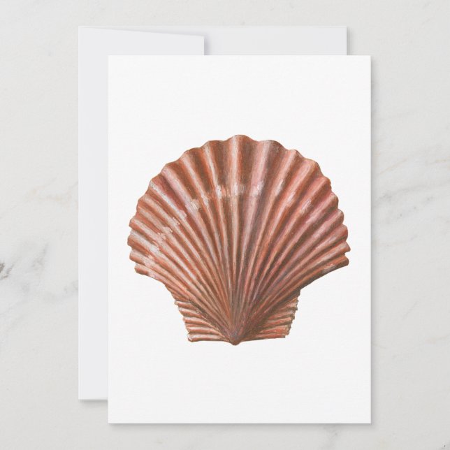 Convite Shell Scallop (Frente)
