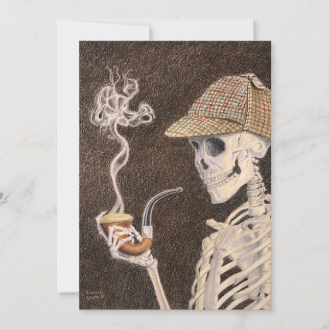 Convite Sherlock Ossos (Frente)