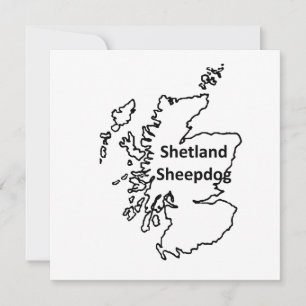 Convite Shetland Sheepdog Name