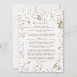 Convite Sheva Brachot