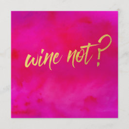 Convite Shimmer de Pérolas de Vinho Não Invocado