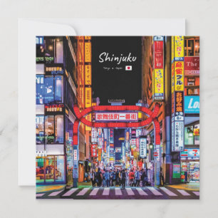 Convite Shinjuku, Japão - Rua Neon Kabukicho
