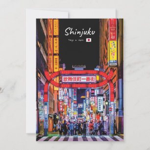 Convite Shinjuku, Japão - Rua Neon Kabukicho