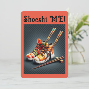 Convite Shoeshi ME - Sneaker Sushi Único