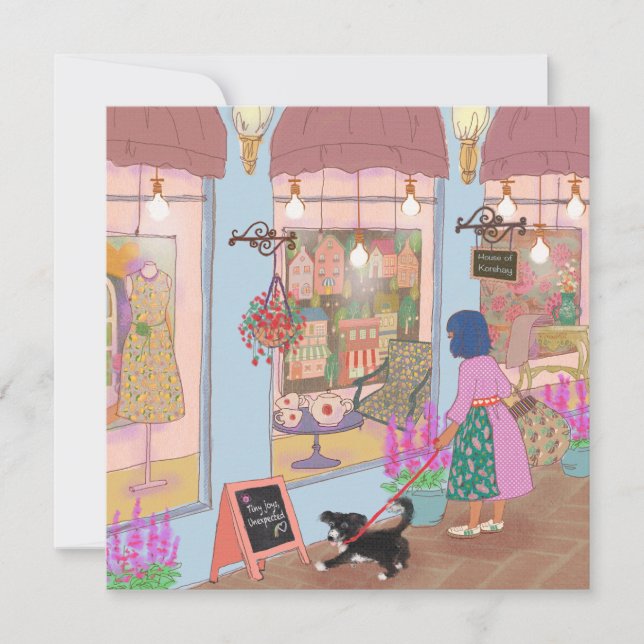 Convite Shopping Day in LALATOWN (Frente)