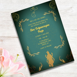 Convite Shri Satyanarayan Pooja Hindu