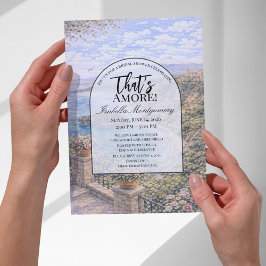 Convite Sicily Coast Italian Themed Bridal Shower