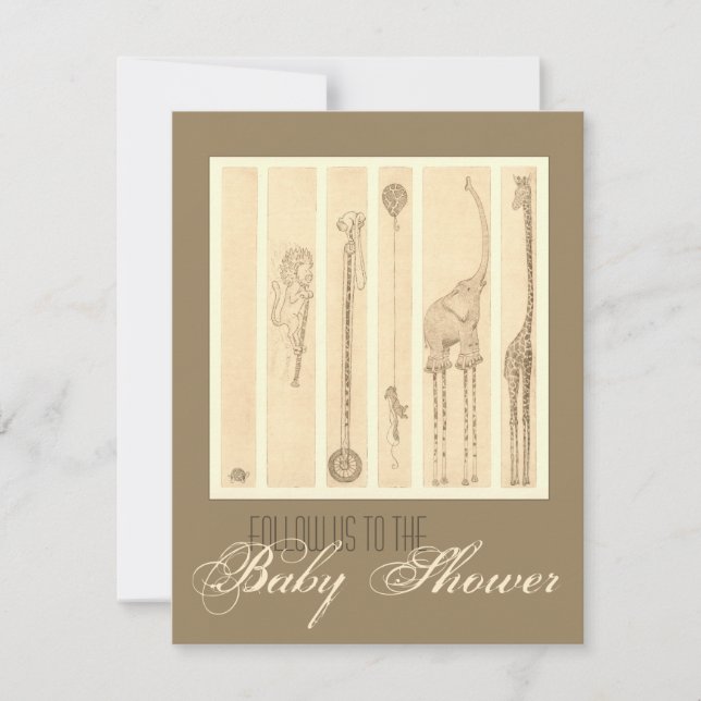 Convite Siga O Líder [girafa] (Frente)