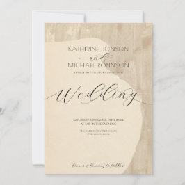 Convite Silhueta de vaso neutro | Casamento