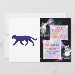 Convite Silhueta púrpura do pântano - Escolher cor de fu