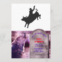 Silhueta Rodeo Bull Ride