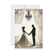 Silhueta romântica de um casal