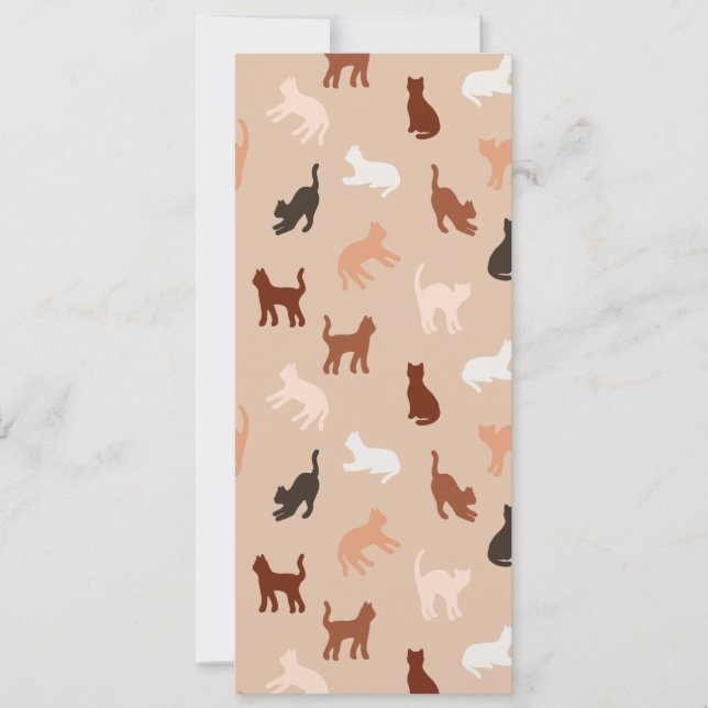 Convite Silhute de gato (Frente)