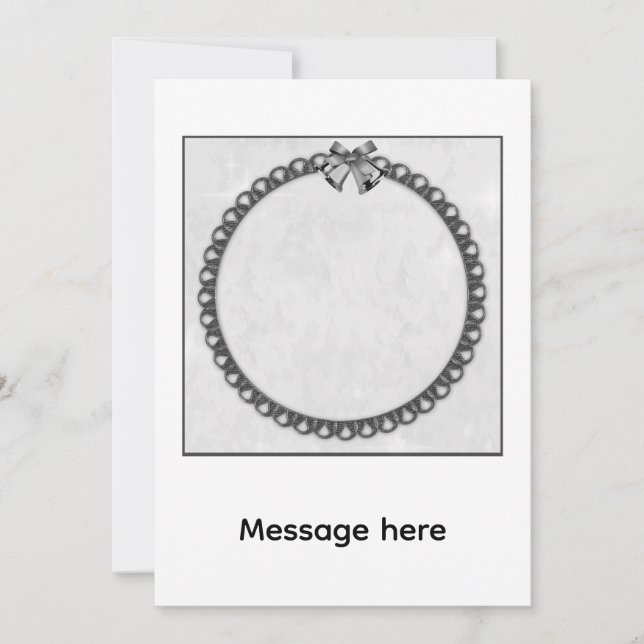 Convite Silver Bells (Frente)