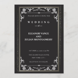 Convite Silver Elegance Collection Wedding Invitation