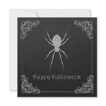 Silver Spider Halloween